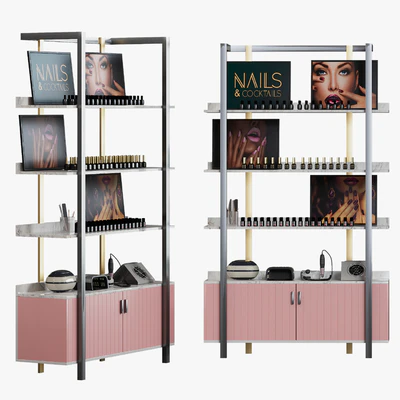 Display rack for cosmetic products — Ver 2