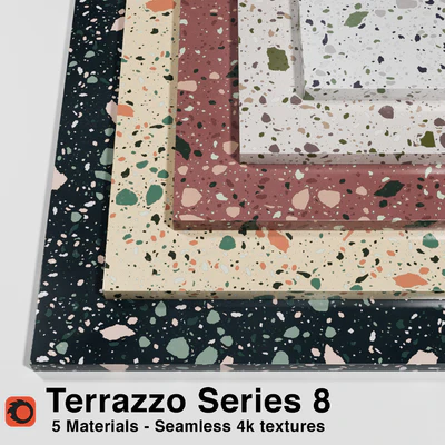 Terrazzo - Series 8 (5 Seamless Materials) — Вид 1