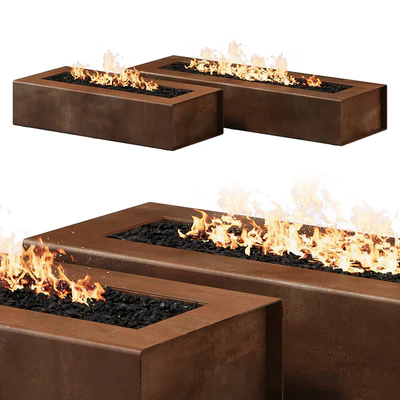 Robata Corten Firepit by Paloform — Вид 1