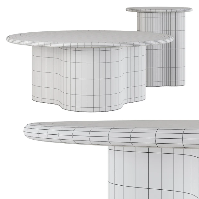 Artie Wave Coffee Table by Globewest — Descargar