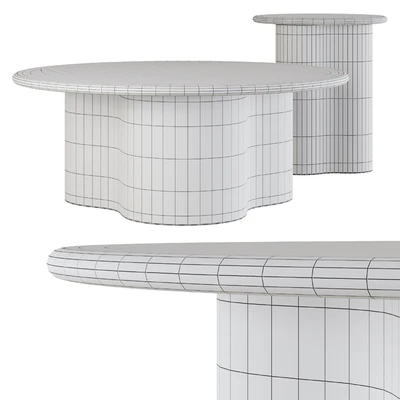 Artie Wave Coffee Table by Globewest — Ver 2