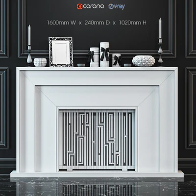 Fireplace marble — Ver 2