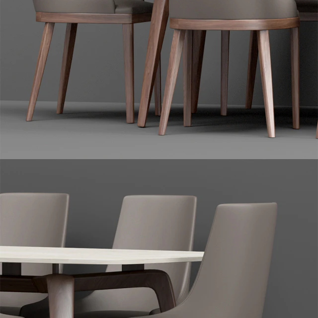 Table+chair set 005 (by Misuraemme) — Скачать