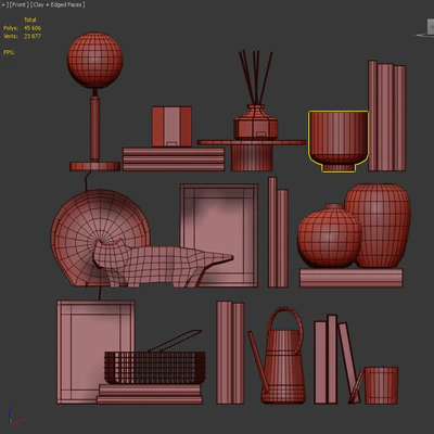 Decor shelf set 11 — Вид 2