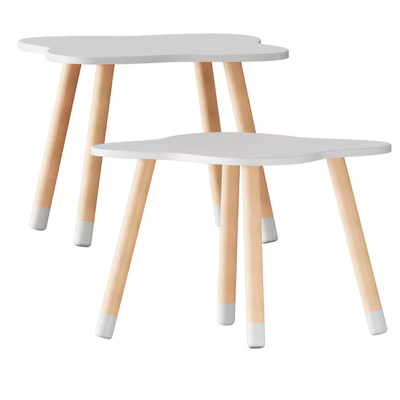FUN Wooden Kids Table and Chairs Set — View 2