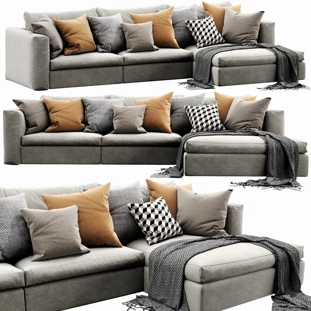 Poliform Dune Chaise Lounge — Descargar
