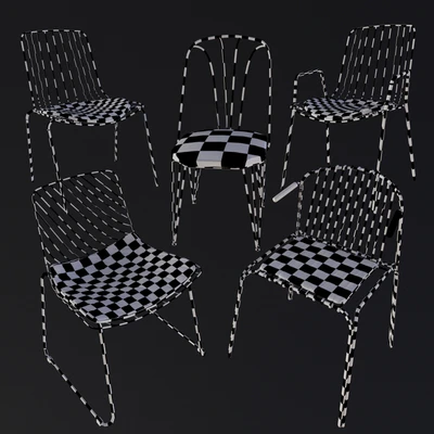 Wire chairs — Вид 2