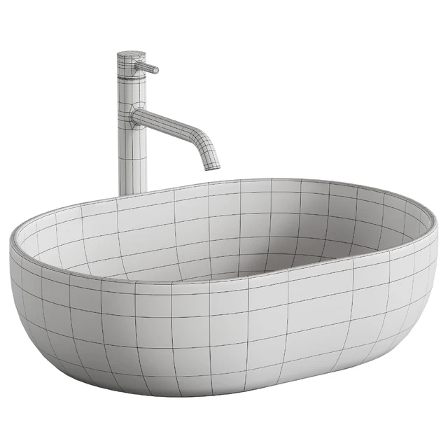 Countertop Basin Rea Amelia 48 — Descargar