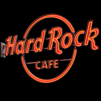 Неоновая вывеска Hard Rock cafe — Вид 2