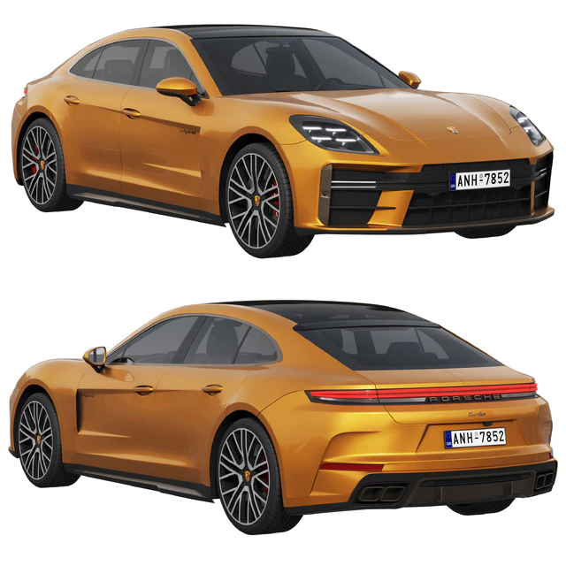Porsche Panamera Turbo E-Hybrid 2024 — Скачать