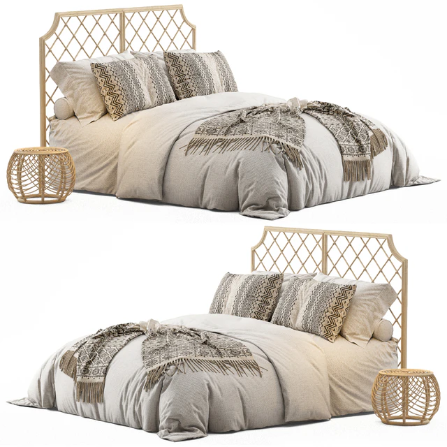Arudin rattan bed — Descargar