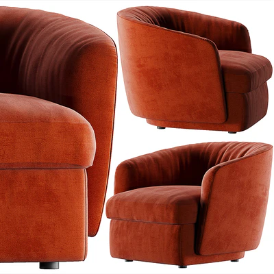 Armchair Molteni & c Holborn — Ver 1