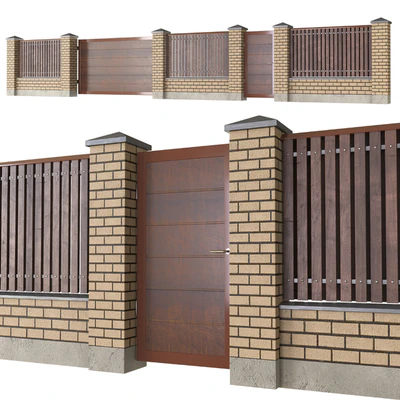 Brick fence — Ver 1