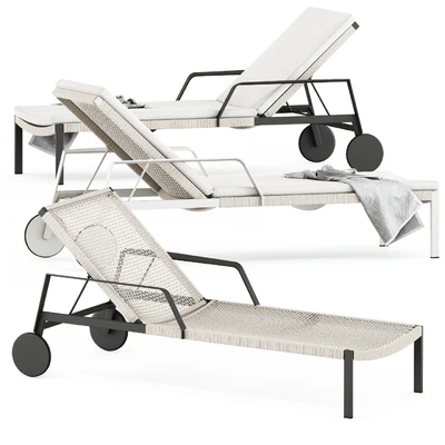 Nodi adjustable lounger by tribu — Ver 2