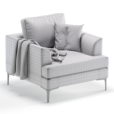 Armchair DOUGLAS by Cazarina Interiors 3 Colors Version/Кресло ДУГЛАС — Вид 2