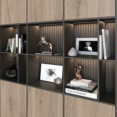 Shelving unit in modern style 01 — Ver 2