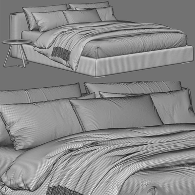 Flexform Asolo Bed — Ver 2