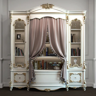 Bookcase Alberto & Mario Ghezzani RU 1001 Monnalisa — Ver 1