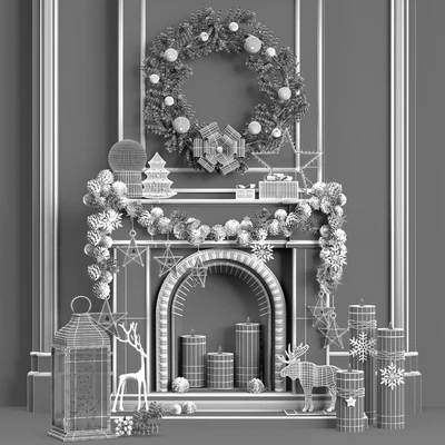 New year decorative set 3 — Вид 2