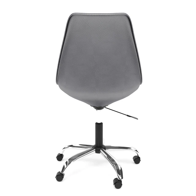 Офисный стул Black Armless Swivel Office Desk Chair with Cushion Seat — Скачать