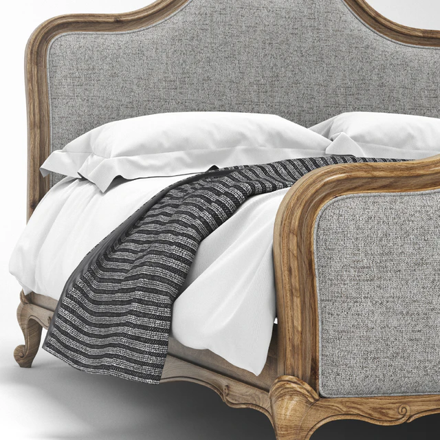 LUXDECO. Chic king size bed — Скачать