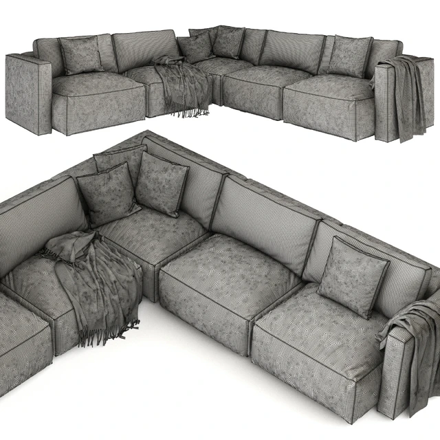 Swen Le Nuvole 2 sofa — Descargar