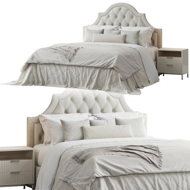 Harvey Headboard Bed — Скачать