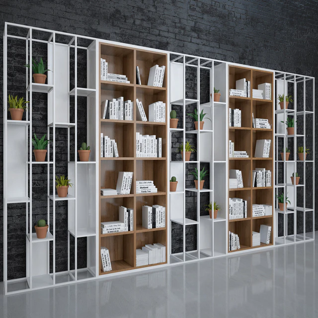 White Book Shelf — Descargar