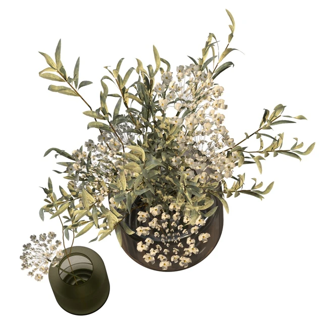 Bouquets in vases Ikea Konstfull — Descargar