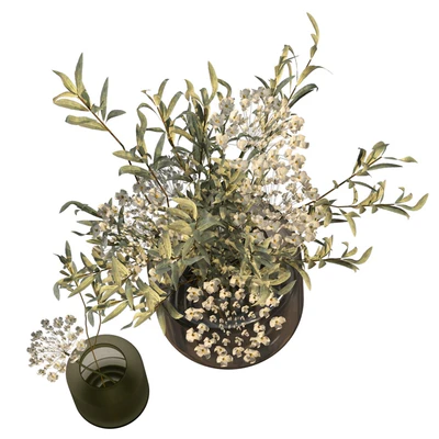 Bouquets in vases Ikea Konstfull — Ver 2