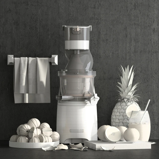 фрукты с соковыжималкой — Скачать
