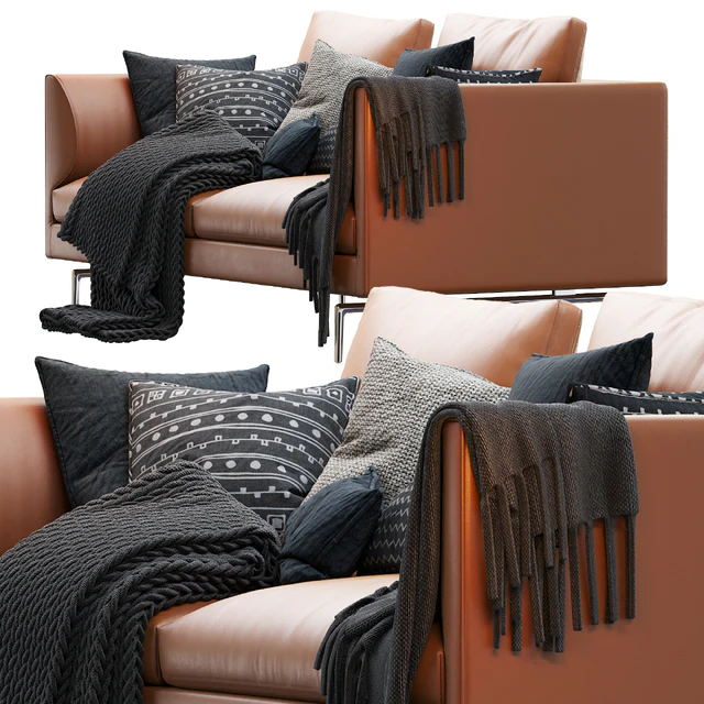 1333 Flamingo Zanotta Sofa — Скачать