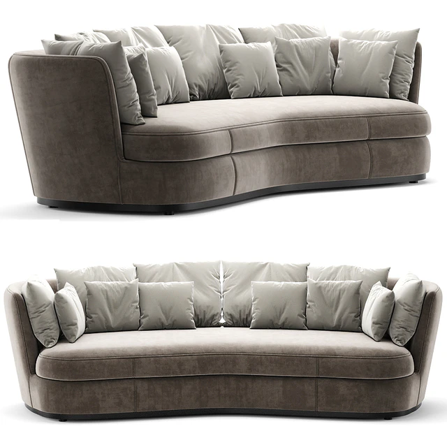B&B Italia Sofa Apollo -Maxalto - Design by Antonio Citterio — Descargar