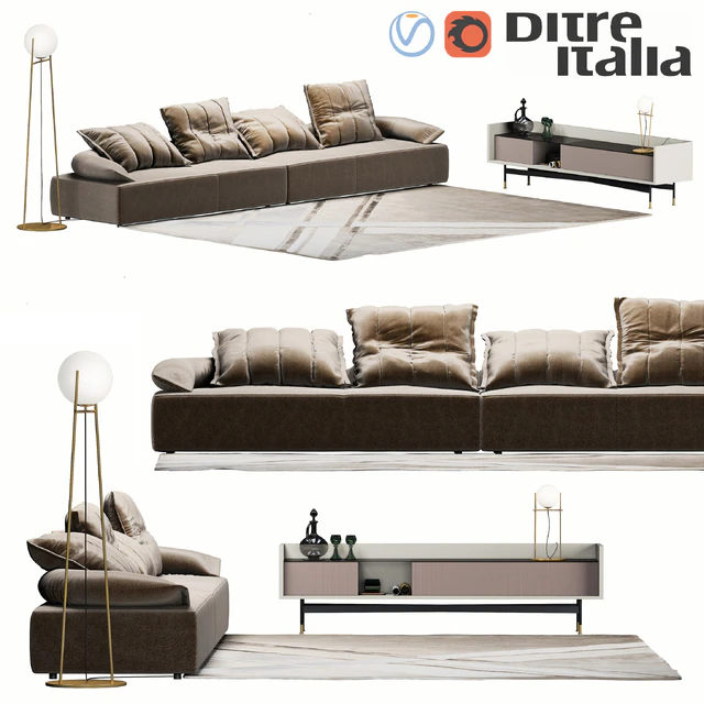 Ditre Italia Flick-Flack sofa — Descargar