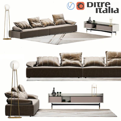 Ditre Italia Flick-Flack sofa — Ver 1
