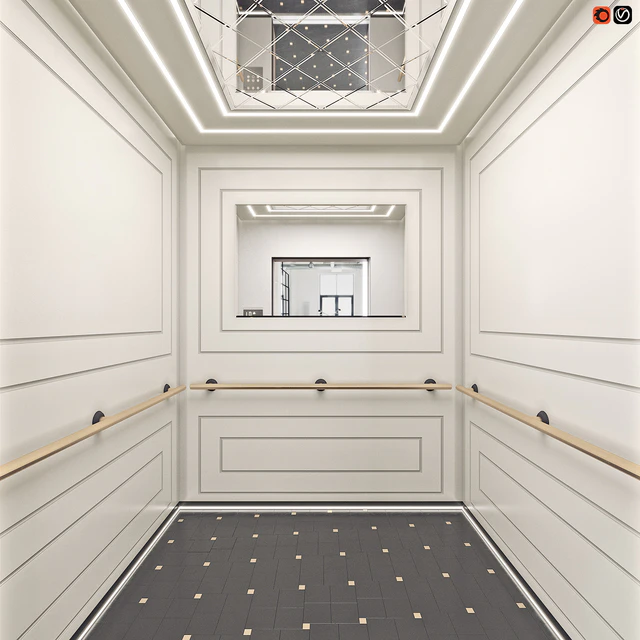 Elevator with interior 1 — Скачать