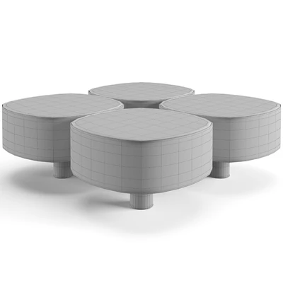 Fendi Casa Pastille coffee tables set — Вид 2