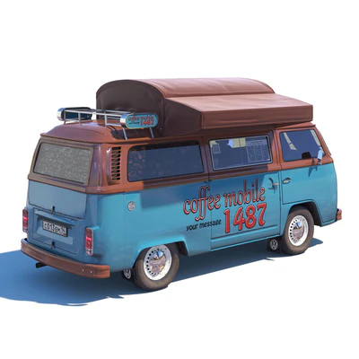 Street coffee car Volkswagen — Ver 2