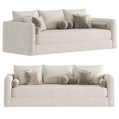 Aris Grande Deep Track Arm Sofa — View 2