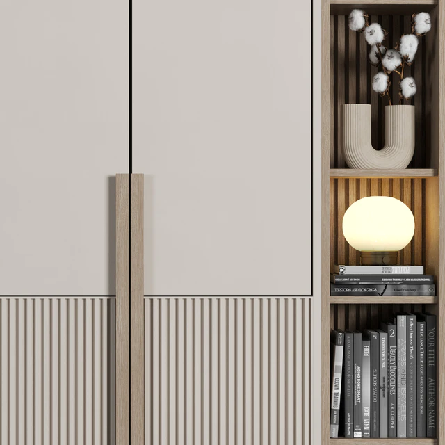 Cabinet with shelves 050 — Скачать