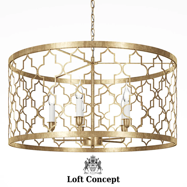LOFT CONCEPT ROMEO FIVE LIGHT PENDANT LAMP — Descargar