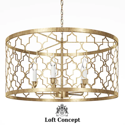 LOFT CONCEPT ROMEO FIVE LIGHT PENDANT LAMP — Descargar
