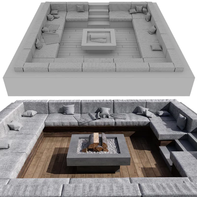 OUTDOOR SITTING AREA NO1 — Ver 2