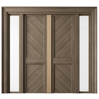 Wooden Front Door - Set 65 — Ver 1