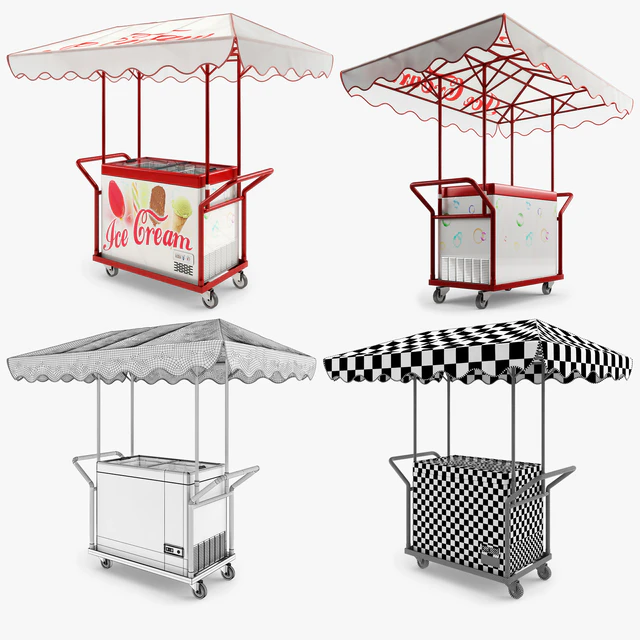 Hand trolley with freezer Polar — Descargar