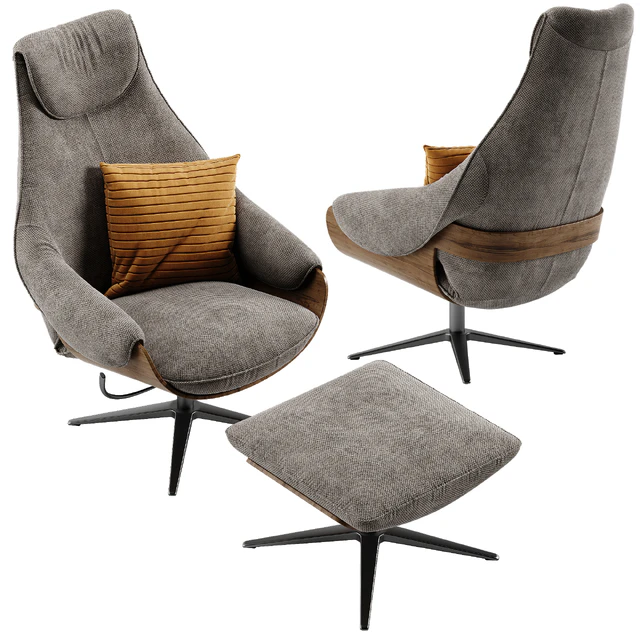 Leolux Cream armchair — Descargar