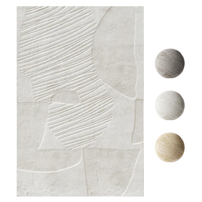 Artisan Guild Wool Rug in three colors by Layered — Ver 1