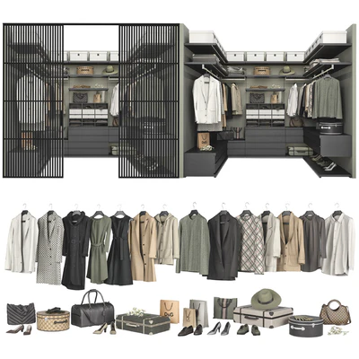 Poliform Ubik Walk-in Closet 4 — Вид 1