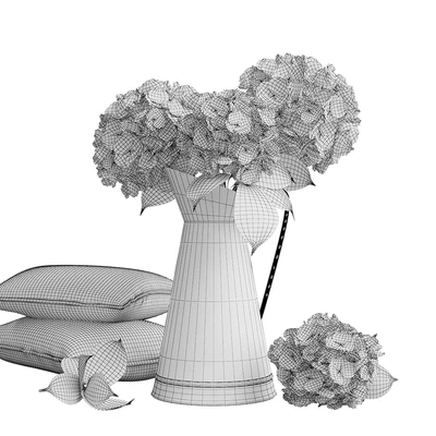 Bouquet of flowers in a vase 22 — Ver 2