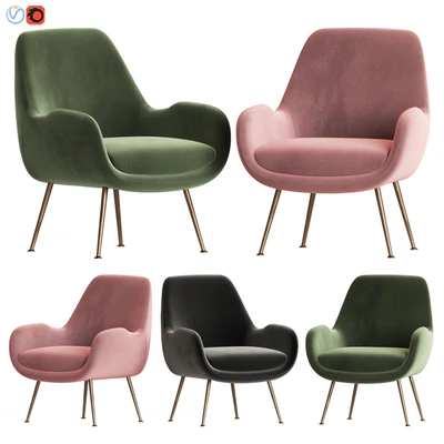 Moby Accent Chair Made — Ver 1